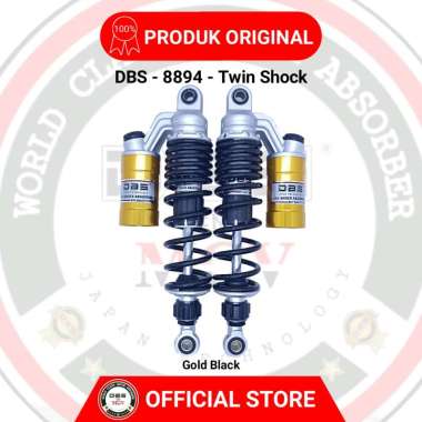 Shock Tabung DBS 8894 GP SERIES 320MM GOLD BLACK