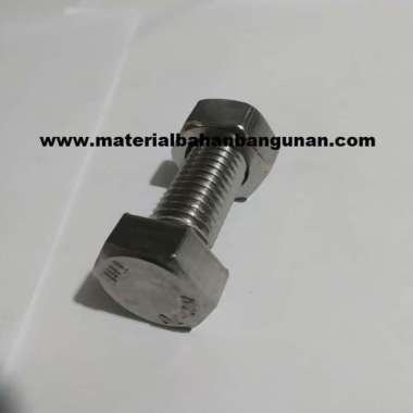 GROSIR Mur Baut Stainless m 14 x 40 mm Kunci 22 Hex Set Screw Depok