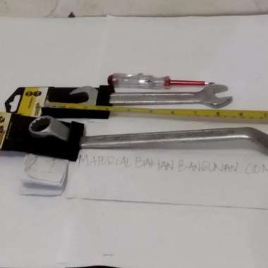 PAKET PAS 17X19 BARAKUDA KUNCI RING 20X22 BARAKUDA