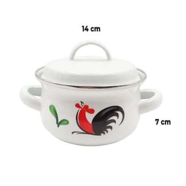 SAUCEPOT 14CM KI-102/14DMH AYAM KUKURUYUK KIG / PANCI JADUL