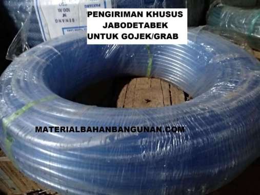Selang Bening 1 inch x 50 meter Hose Clear Selang Air Kamar Mandi