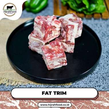 Fat Trim / Trimming Lemak Sisa Potong Daging Sapi / Campuran Daging 250 gram