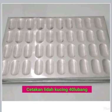 Loyang Lidah Kucing/Cetakan Kue Lidah Kucing 40 lubang
