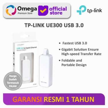 TP-Link UE300 USB 3.0 to Gigabit Ethernet Network Adapter