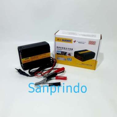 Charger Aki Otomatis Suoer 10A Son-10A+ / Charger Accu Otomatis 10A