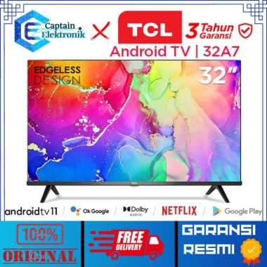 Promo TCL 32 inch Smart LED TV 32A7 