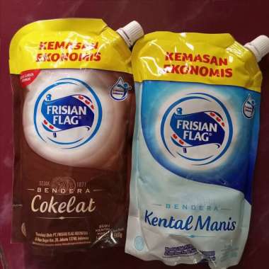 susu Frisian flag coklat