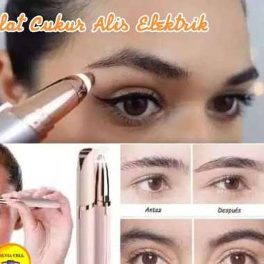 Alat Cukur Alis Elektrik / Pencukur Alis Electric Eyebrow Trimer