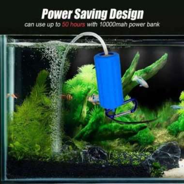 Aerator USB Pompa Udara Aquarium Emergency oksigen bukan ac dc acdc - pompa saja 100 % ORIGINAL Mult