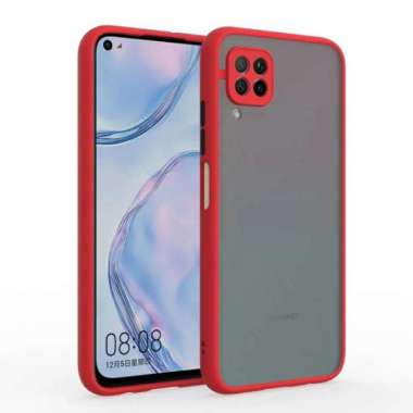 Case Samsung M62 F62 Casing 2021 Merah