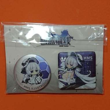 Illustrious Can Badge Set (5cm) - Azur Lane