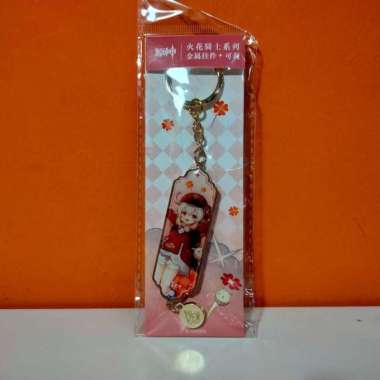 Klee Pyro Metal Keychain (26x77mm) - Genshin Impact