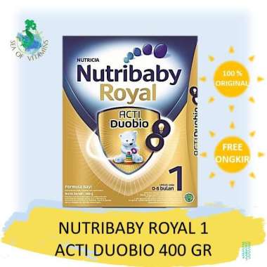 Promo Harga Nutribaby Royal 1 Susu Formula Bayi 0-6 bulan 400 gr - Blibli