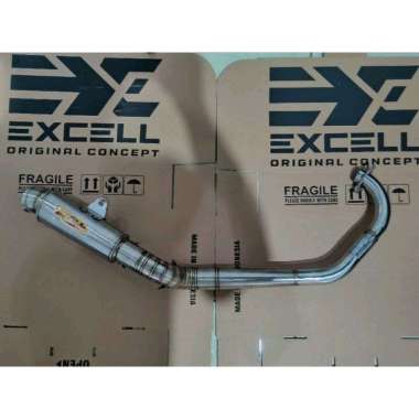 KNALPOT RACING PNP FU200 EX TENGAH / SAMPING FREE STIKER LEMBARAN