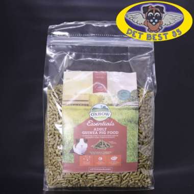 Makanan Guinea Pig Oxbow Essential Adult Guinea Pig Food Repacking 1kg