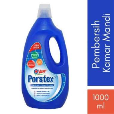 YURI PORSTEX Pembersih Kamar Mandi 1000ml - Biru