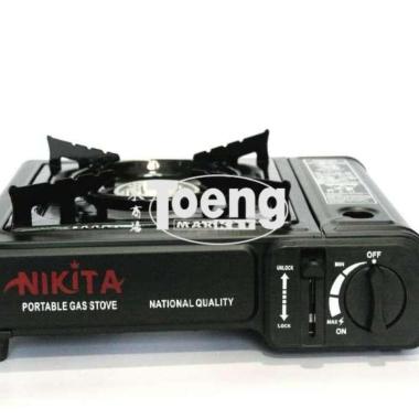 KOMPOR GAS PORTABLE 2 IN 1 NIKITA