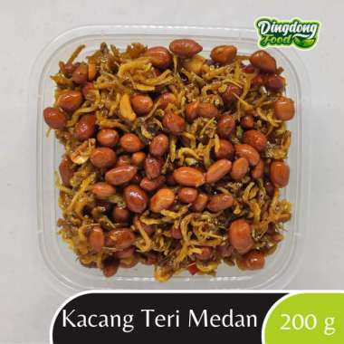 Kacang Teri Medan Fresh Hommade Dingdong Food 200 Gram Teri Medan