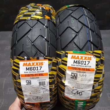 Ban Luar Maxxis 110/70 -11 dan 120/70 -10 M6017 Vespa LX125/150