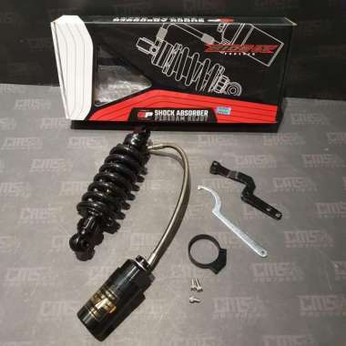 Monoshock Shock Belakang Ride It GP103 Ninja 150RR Tabung Pisah Hitam