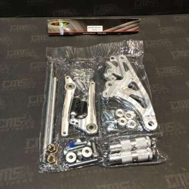 Underbone Footstep Depan BPRO Mx King Silver