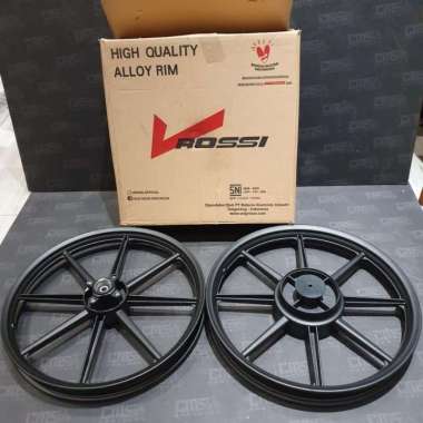 Velg V-Rossi Palang 8 Zigen Swan Yamaha Jupiter Mx Ring 17 Hitam