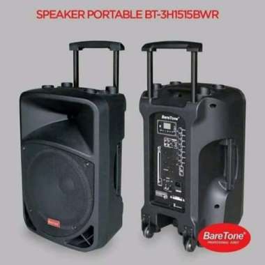 Speaker Portable Meeting Wireless Baretone 15 BWR 4BH MIC WIRELESS