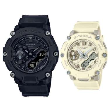 JAM TANGAN COUPLE ORIGINAL CASIO GA 2200BB 1ADR WITH CASIO GMA S2200 7ADR JAM COUPLE ORIGINAL CASIO 