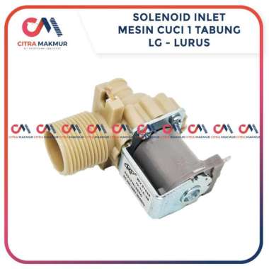Solenoid Valve Inlet Mesin Cuci LG otomatis 1 tabung bengkok atas