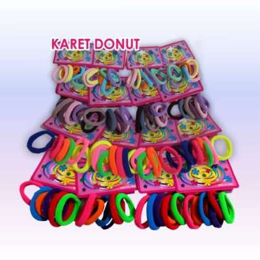 IKAT RAMBUT DONAT IKAT RAMBUT KOREA KUNCIR RAMBUT DONAT KOREA BESAR STABILO