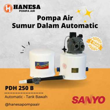 Sanyo PDH 250 B Pompa Air Sumur Dalam Otomatis