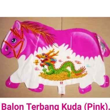 GROSIR 50 BIJI Balon Foil KUDA WARNA termurah bisa dijual kembali ? Terbaru termurah Grosir Mainan B
