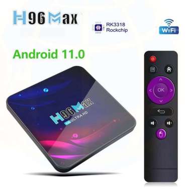 Overview of Vontar Mini Smart TV Box 4K Android 11 RAM 4GB + Memory 64GB - H96 MAXPACKAGE CONTENTS B