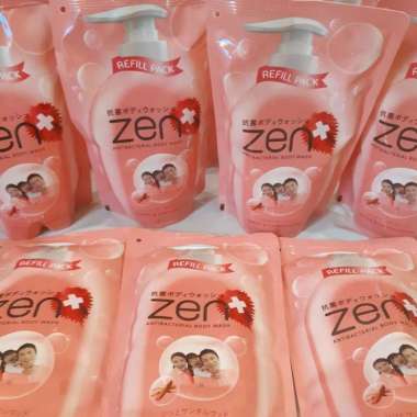 Zen Antibacterial Sandalwood Sabun Cair [450 mL]