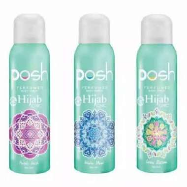 Parfum posh body spray hijab 150 ml Green blossom