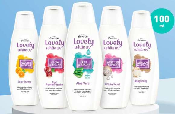 emeron lovely white uv lotion 100ml jeju orange