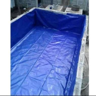 Terpal Kolam Ikan 5X3X1M Techpaulin - Kolam Terpal - Kolam Lele