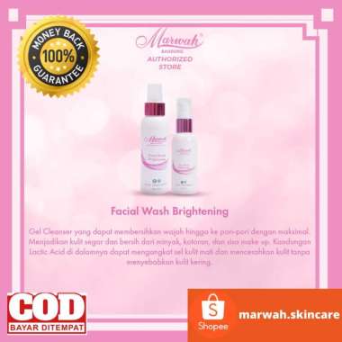 Facial Wash Brightening Marwah Skin Care