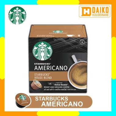 Starbucks Capsule By Nescafe Dolce Gusto NDG House Blend Americano 1 Box Original Nestle