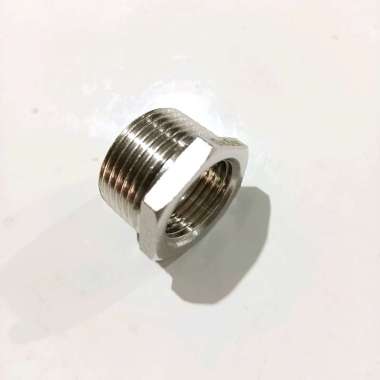 Neple drat Luar 3/4" x drat dalam 1/2" / Nepel Vlok ring 3/4"x1/2" / Ring sok 3/4inch x 1/2inch