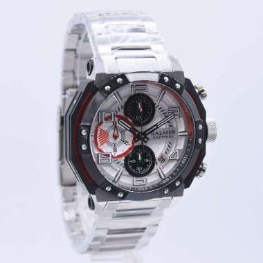 BALMER B.8145MS - Jam Tangan Pria Analog ORIGINAL - Plat Putih