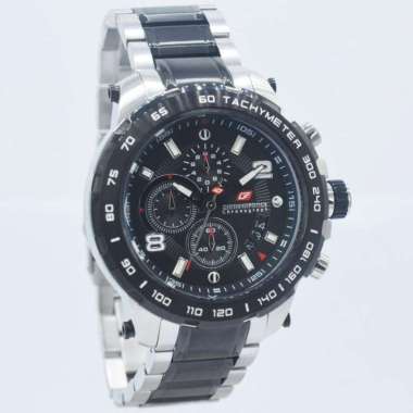CHRONOFORCE CF5215MSB - Jam Tangan Pria Original - Silver Black