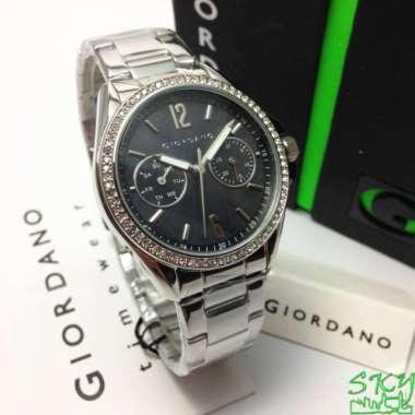 GIORDANO 2658-11 - Jam Tangan Wanita Original - Silver