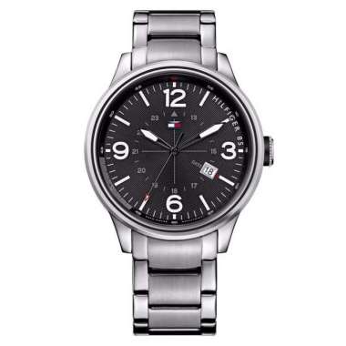 TOMMY HILFIGER 1791105 - Jam Tangan Pria Original - Silver