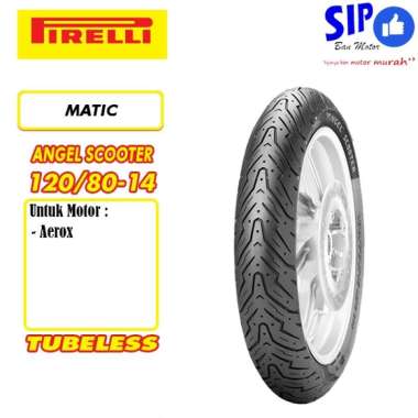 Ban motor matic Pirelli Diablo Rosso Scooter 120 80 14 tubeless PCX Aerox [HARGA PROMO PRODUKSI TIDA