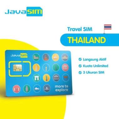 SIM Card Thailand Unlimited 8 Hari