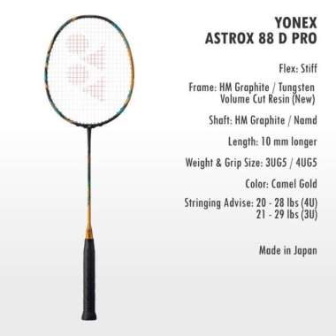 Raket Badminton Yonex Astrox 88D pro / Astrox 88 D Pro Markus Gideon Original