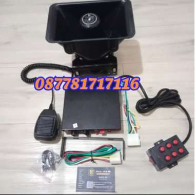 Toa Sirine Polisi Patwal Cjb 200 Watt Jumper