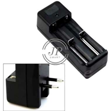 Charger Baterai 2 Slot Battery SWAT Lithium Charge 18650 CR132A AA AAA