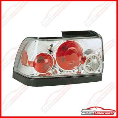 STOP LAMP - TOYOTA GREAT COROLLA 1993-1997 - CRYSTAL - CHROME - RED